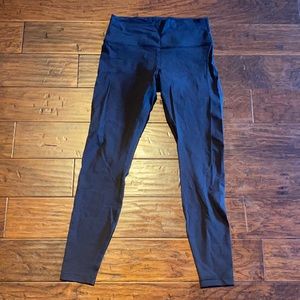 Wunder Under Hi-Rise Legging 28 Size 10 Black Lululemon